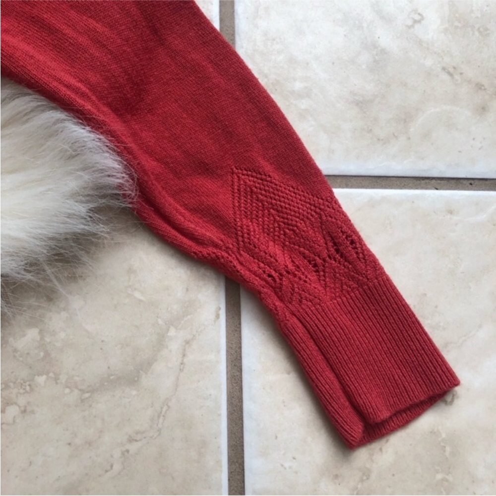 LOFT Coral Open Cardigan - Picture 2 of 5